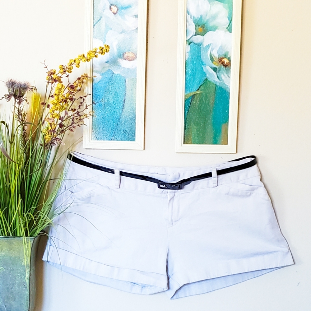 Khaki Mid Thigh Shorts, size 11